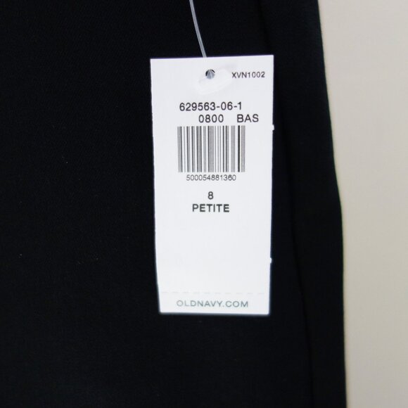 Old Navy High-Waisted Pixie Skinny Pants in Black (8 Petite) NWT! - Picture 8 of 11
